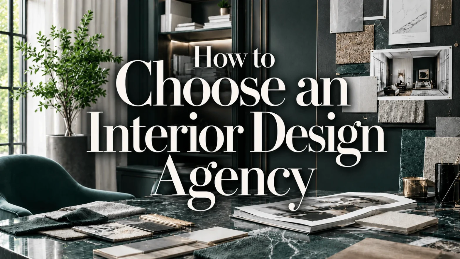 how to choose an interior design agency for a high end Dubai villa project